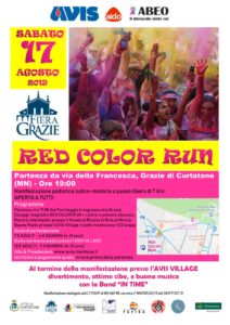 red color run